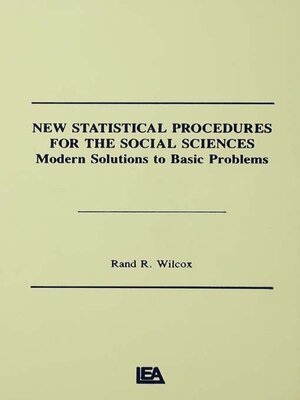 cover image of New Statistical Procedures for the Social Sciences